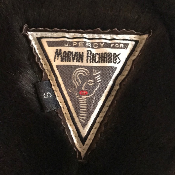 Vintage heavy/thick lined brown suede maxi coat - Picture 6 of 8